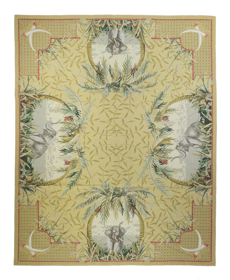 French Aubusson Design Rug 8' 0