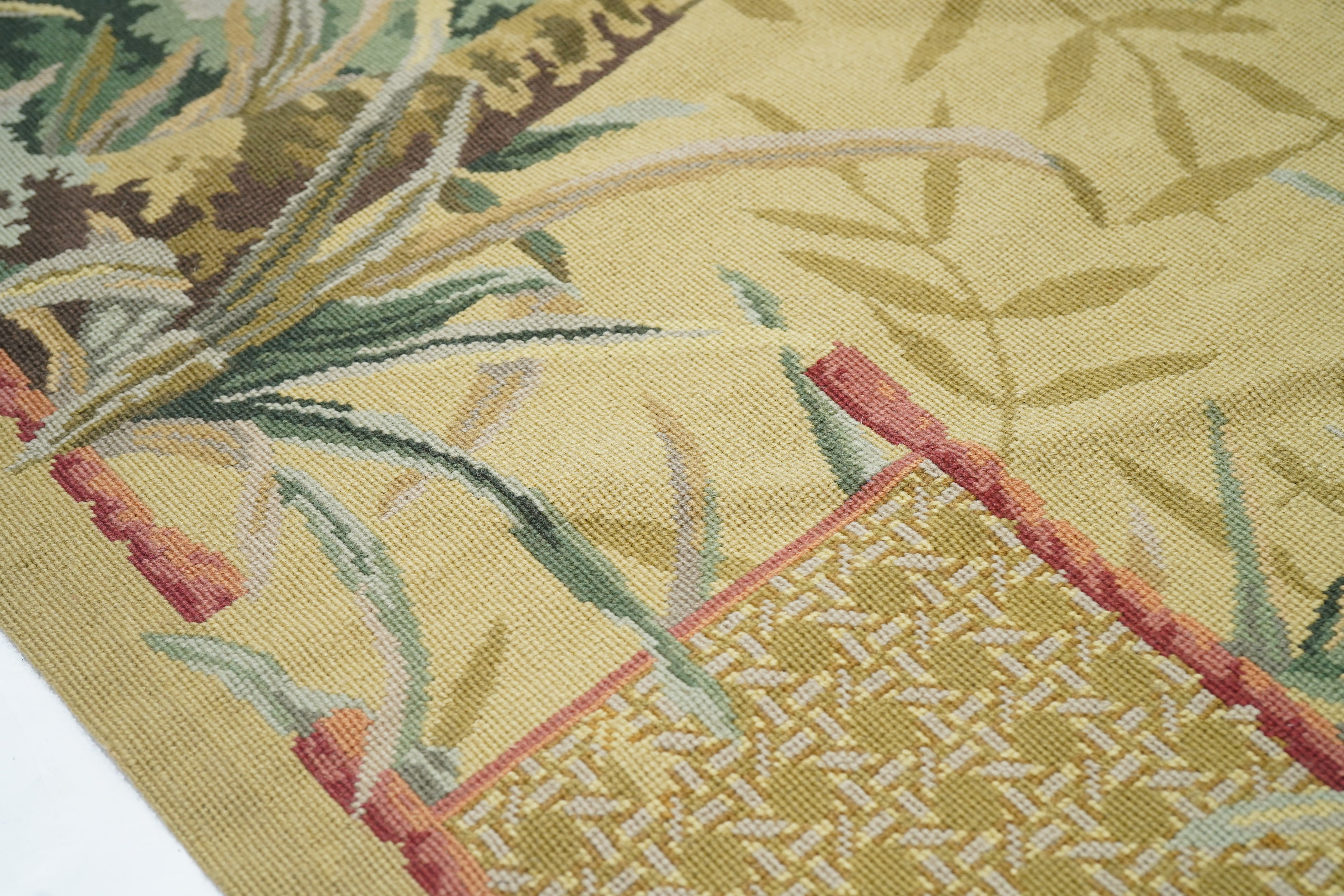 French Aubusson Design Rug 8' 0" x 10'0"