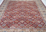 Indo  Design Wool Rug 8'7'' x 11'7''