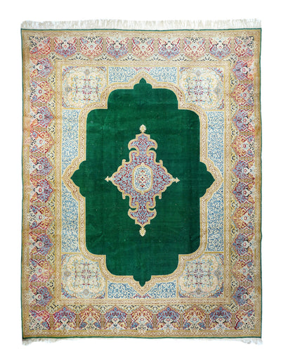 Vintage Kerman Rug 9'1'' x 12'3''