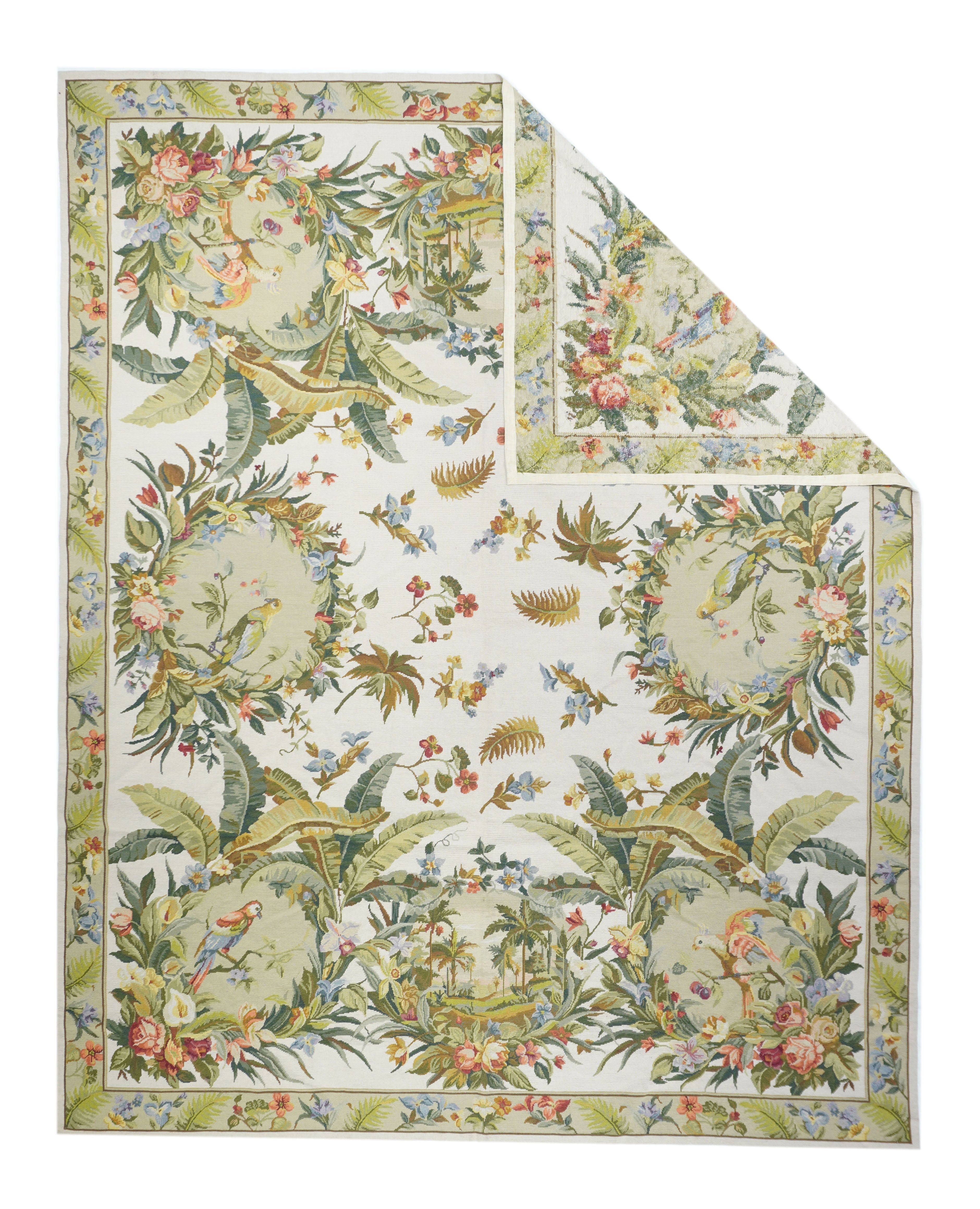 French Aubusson Design Rug 8'0" x 10'0"