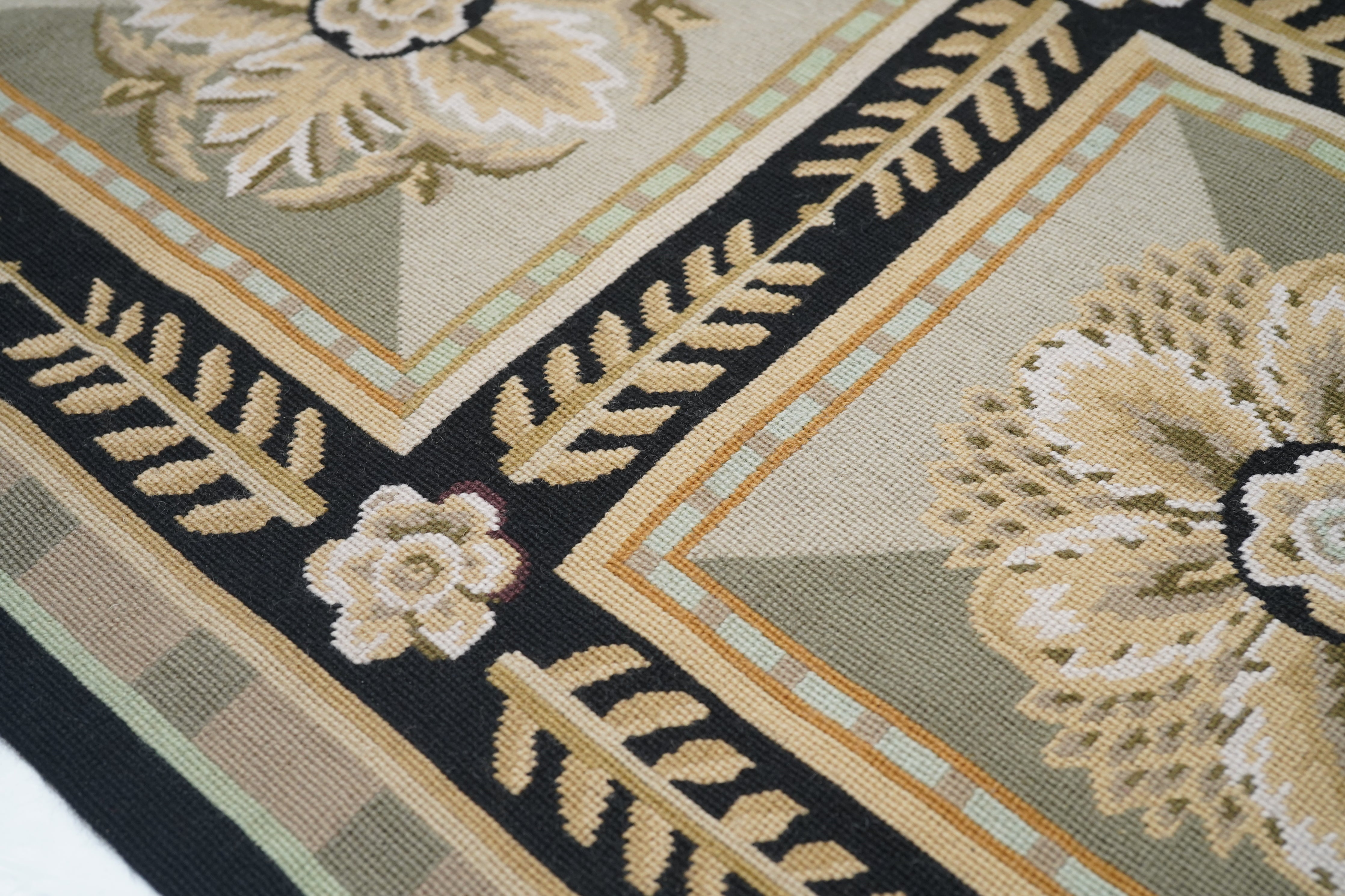French Aubusson Design Rug 8'0" x 10'0"