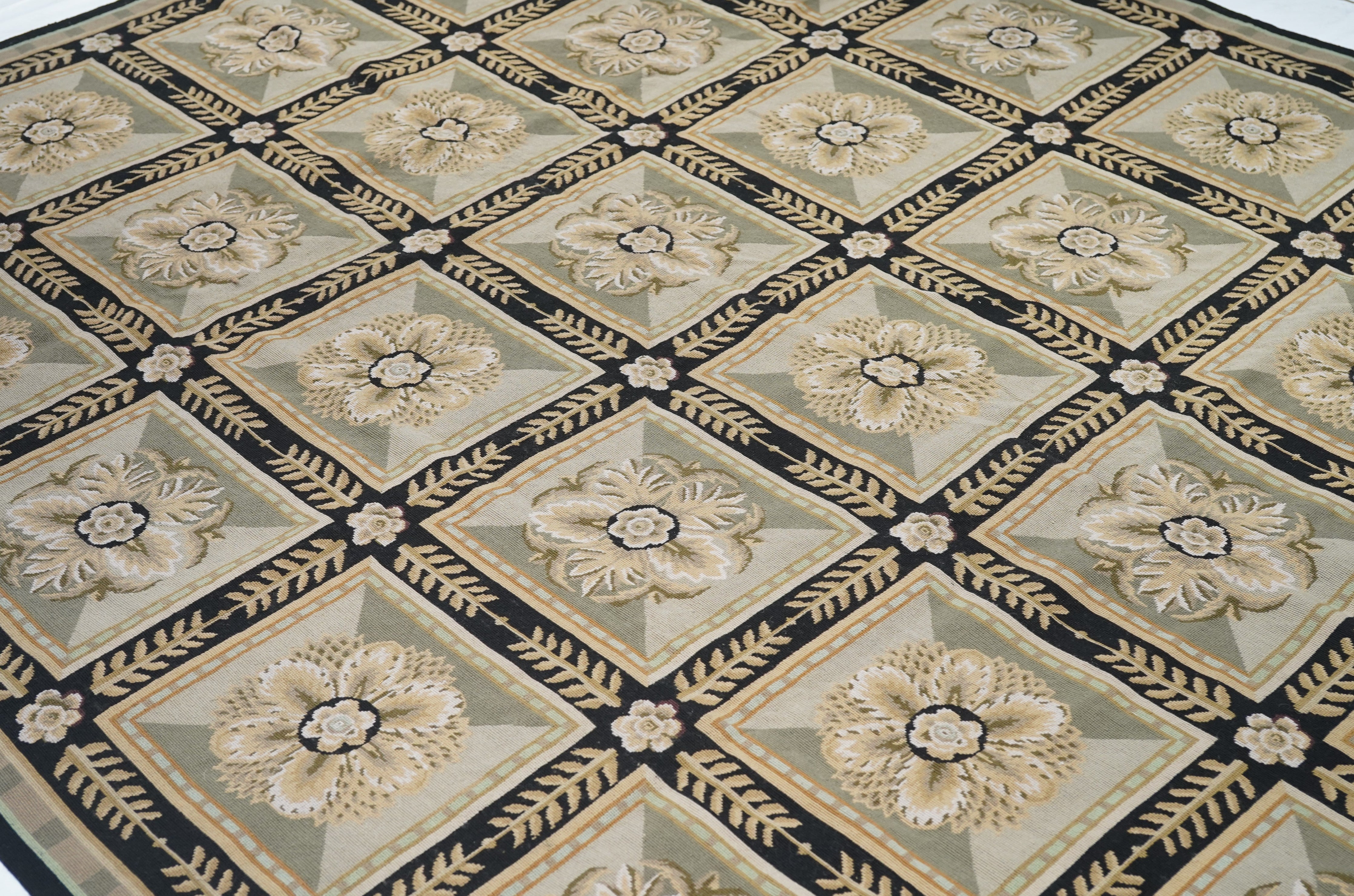 French Aubusson Design Rug 8'0" x 10'0"