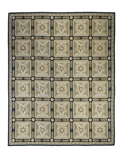 French Aubusson Design Rug 8'0