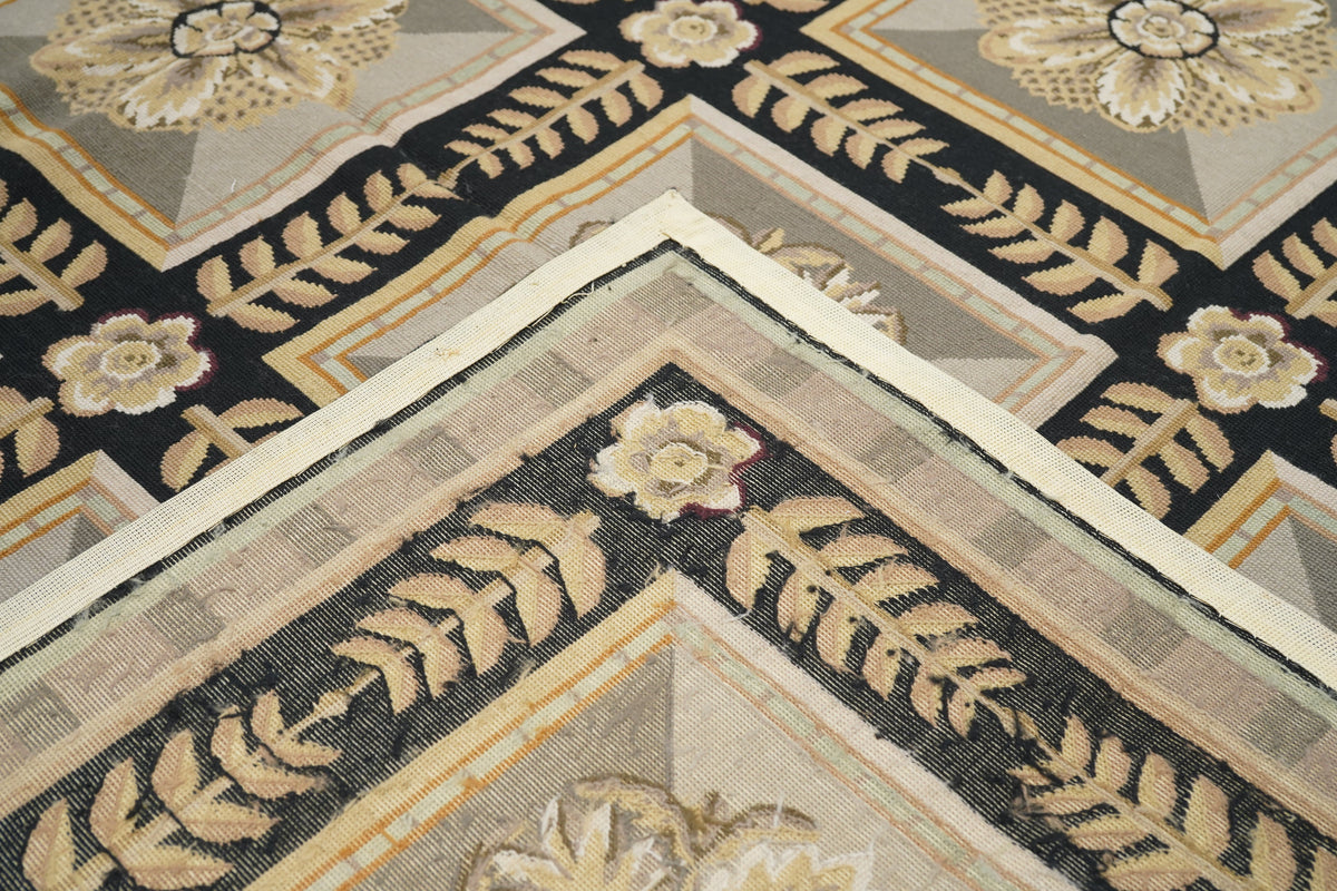 French Aubusson Design Rug 5'11'' x 8'11''