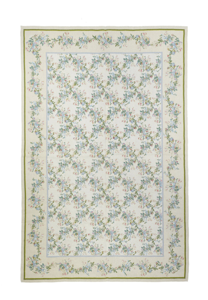 French Aubusson Design Rug 5'10'' x 9'0