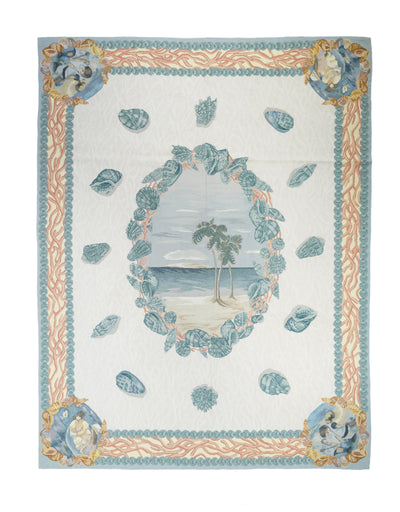 French Aubusson Design Rug 7'10'' x 9'11''