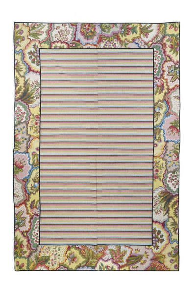 French Aubusson Design Rug 5'11'' x 9'1''