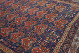 Antique Afshar Rug 4'2'' x 4'10''