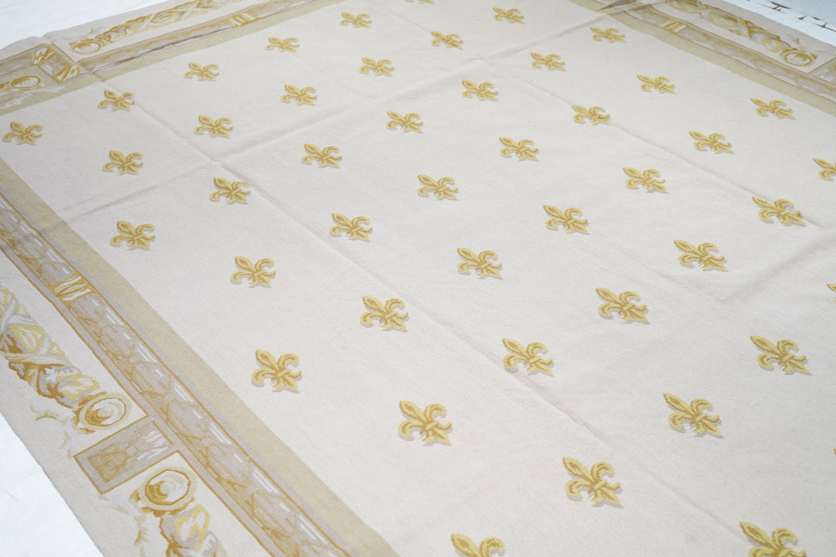 French Aubusson Design Rug 8'7'' x 11'8''