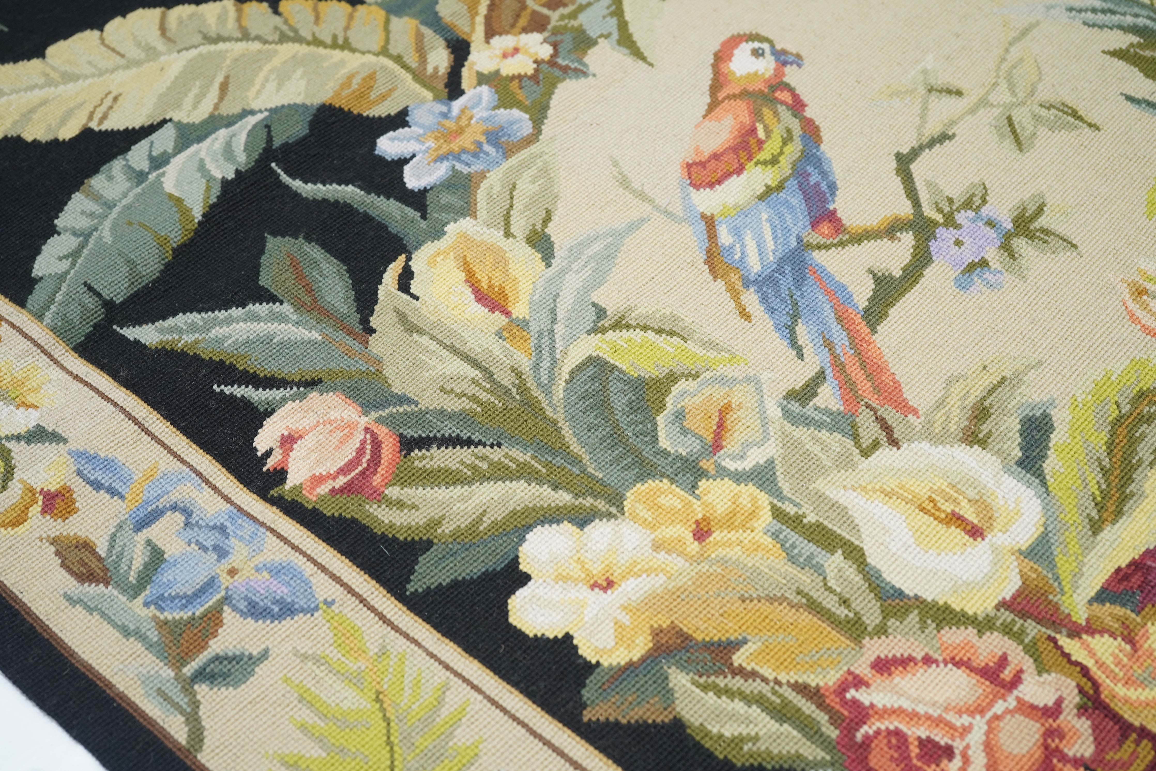 French Aubusson Design Rug 7'11'' x 10'1''