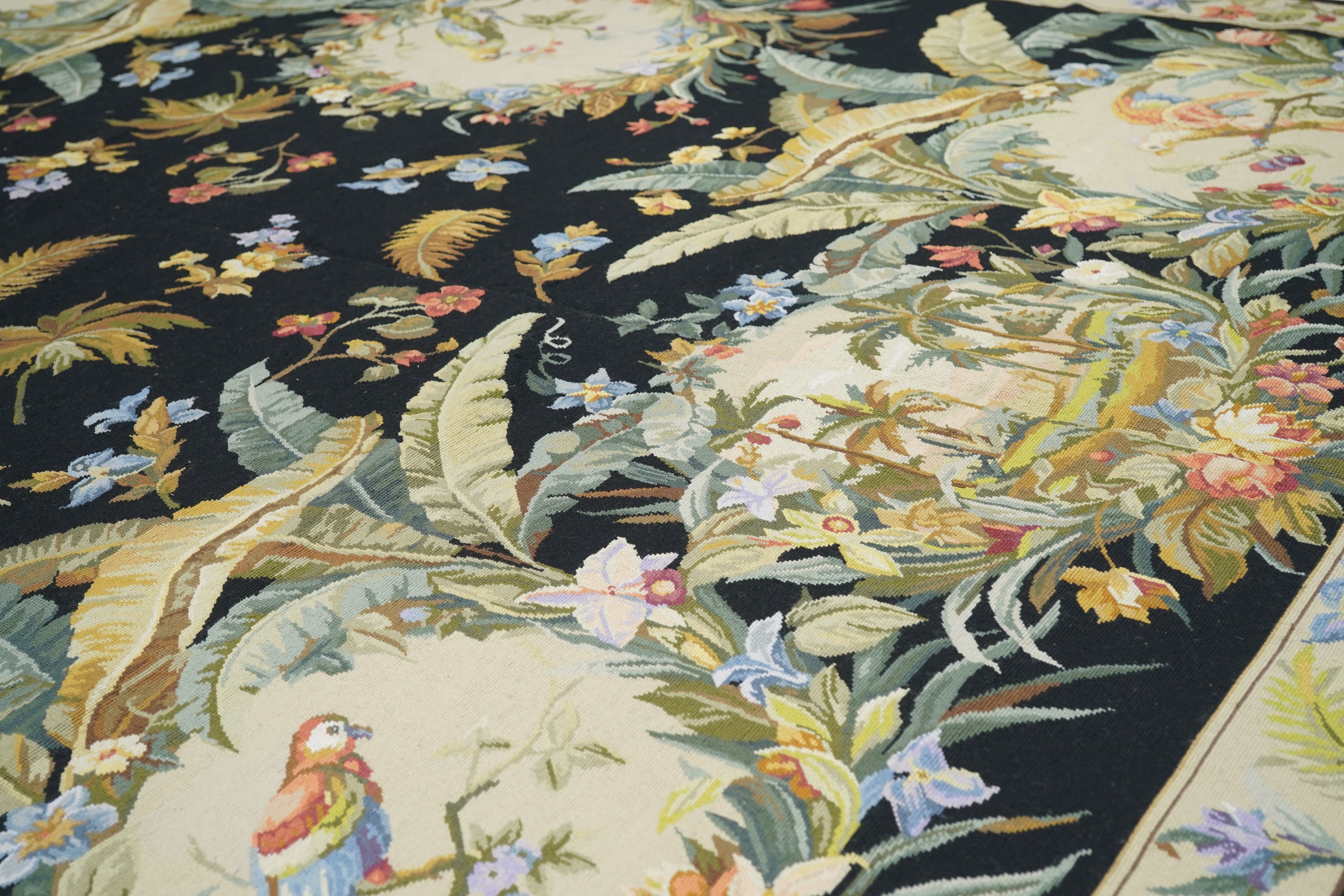 French Aubusson Design Rug 7'11'' x 10'1''