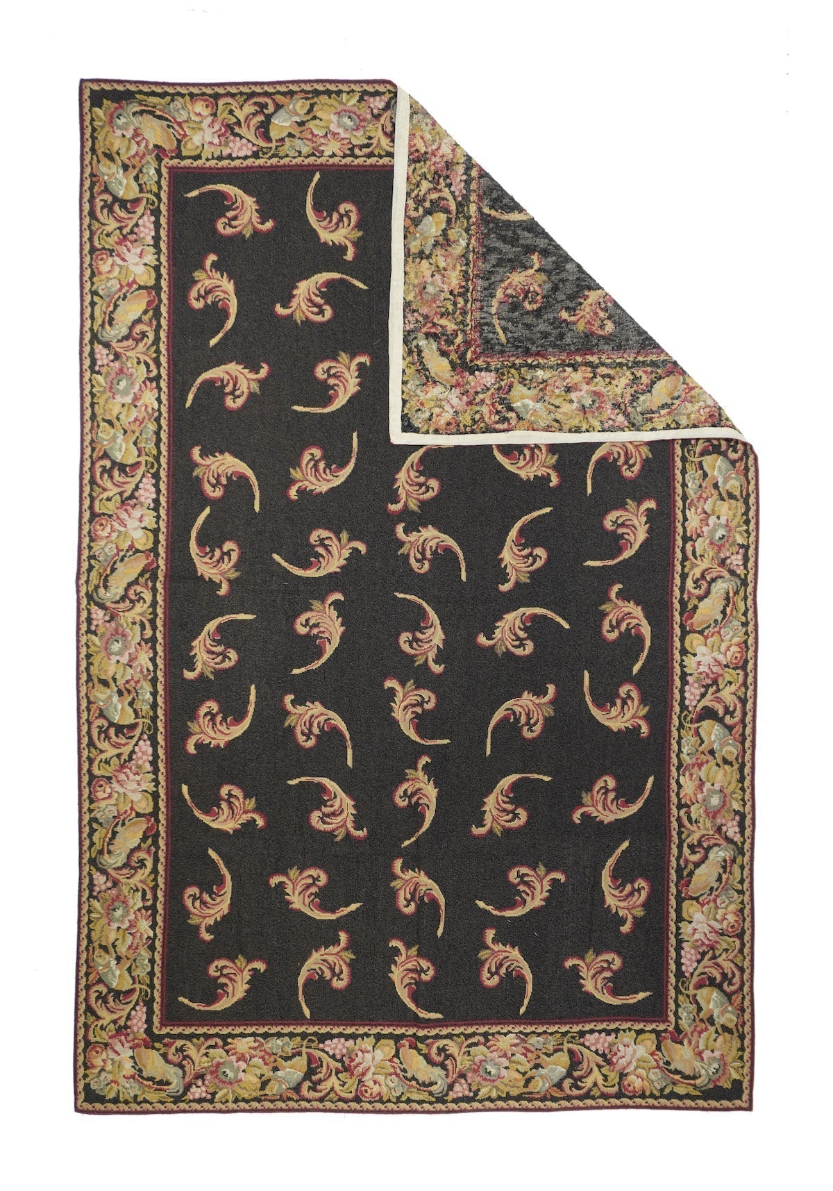 French Aubusson Design Rug 5'11'' x 8'11''