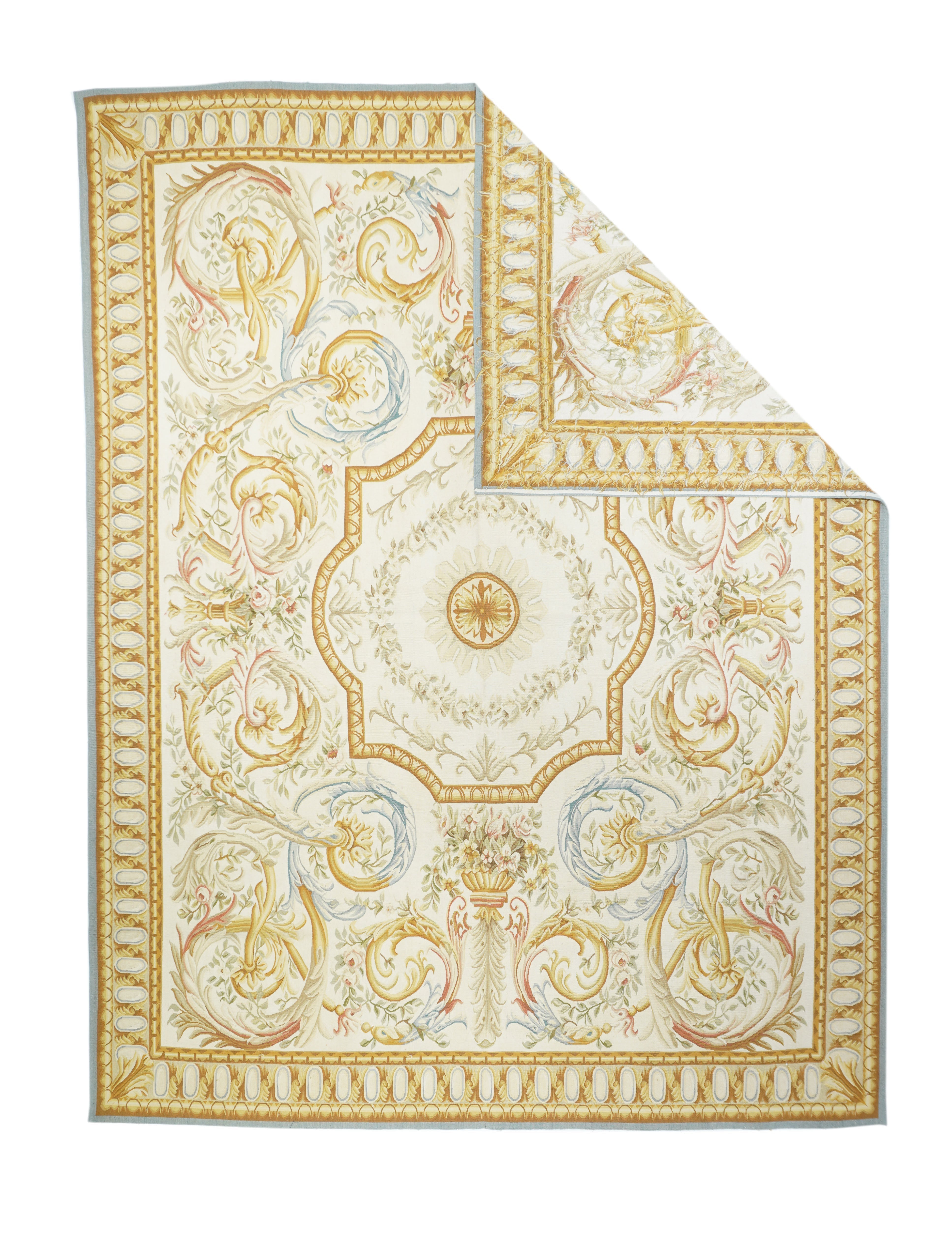 Aubusson Rug 7'9'' x 10'1''