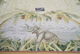 French Aubusson Design Rug 8'10'' x 11'10''