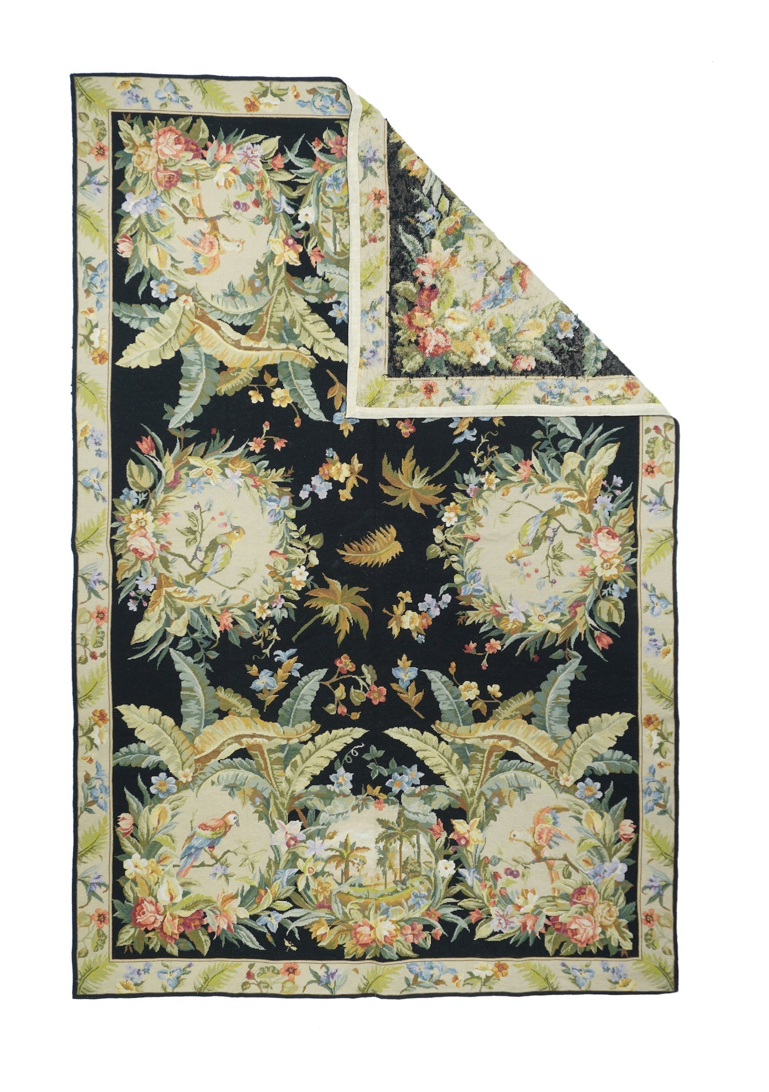 French Aubusson Design Rug 5'11'' x 9'0"