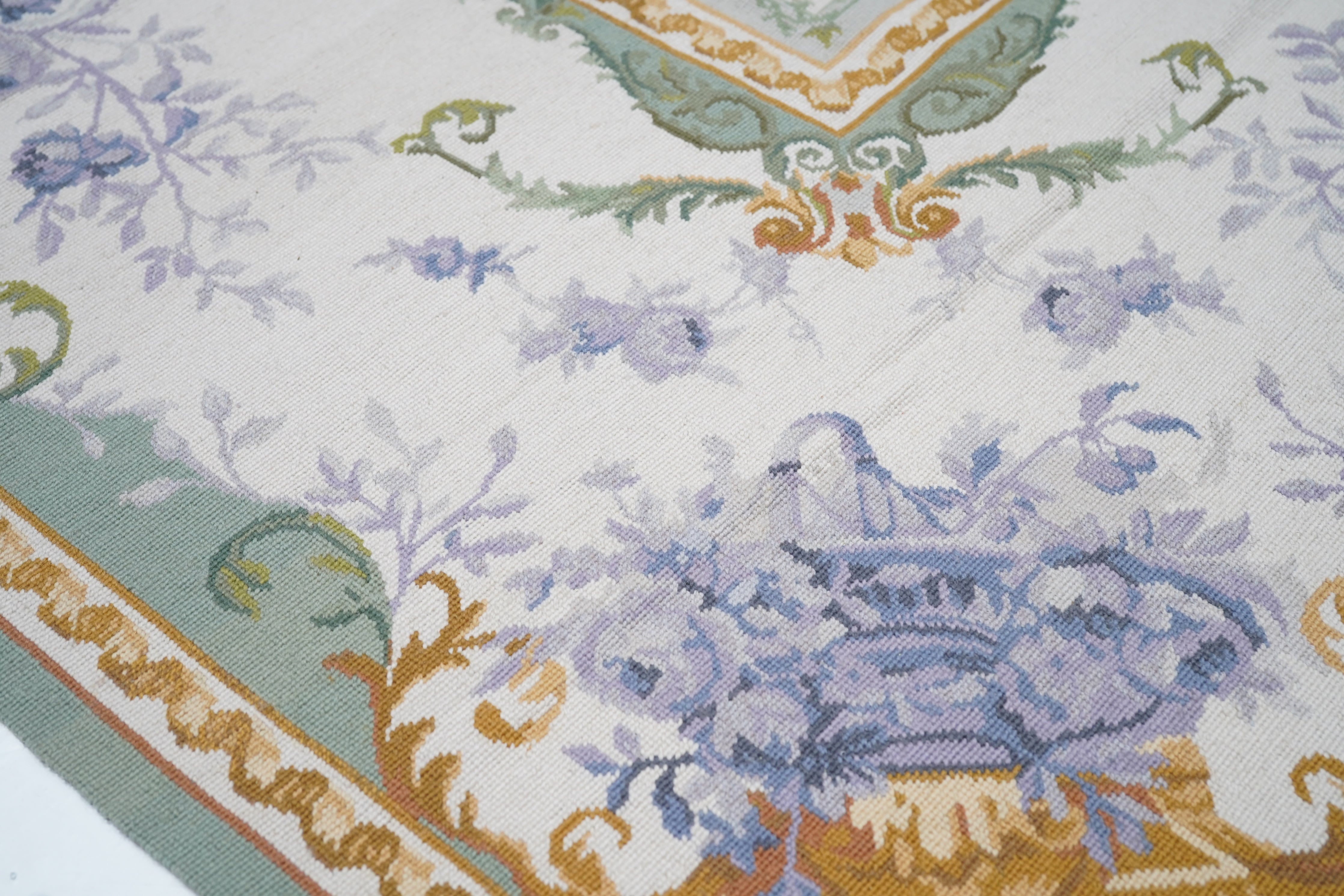 French Aubusson Design Rug 7'11'' x 9'11''