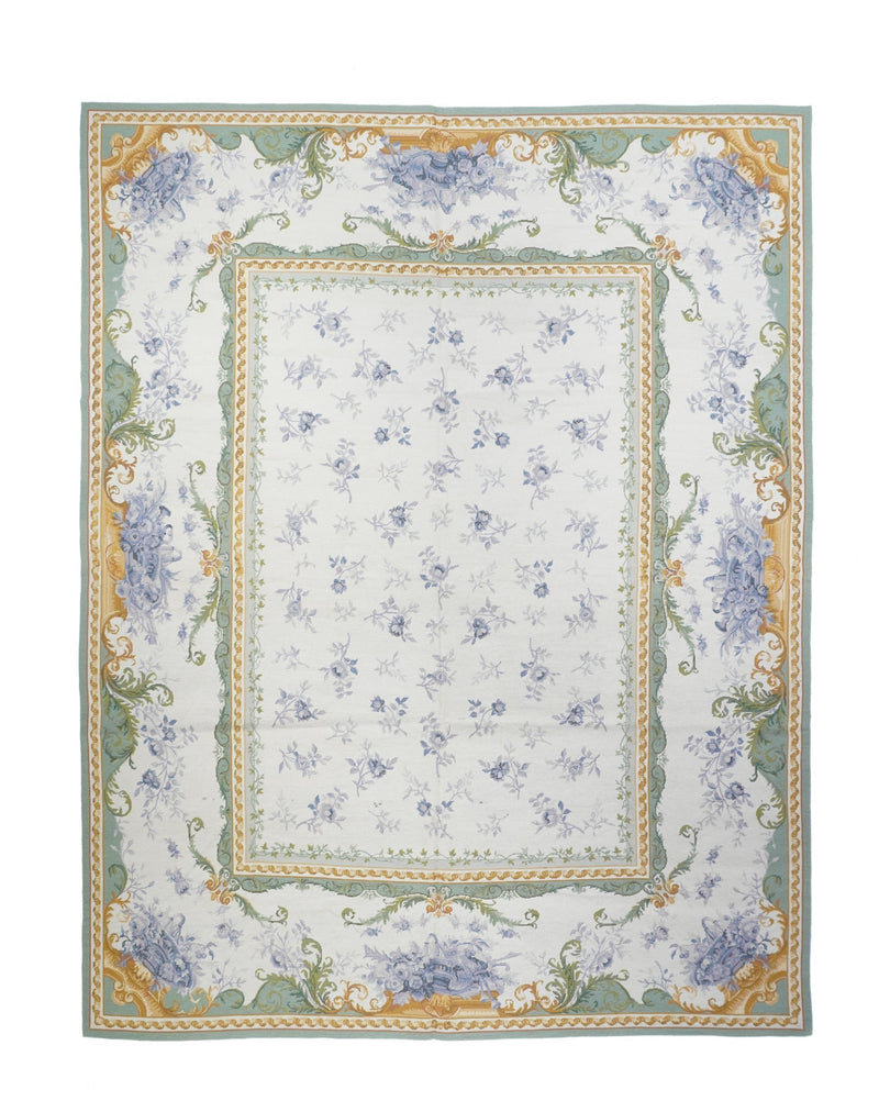 French Aubusson Design Rug 7'11'' x 9'11''