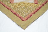 Aubusson Needle Point Wool Weave Rug 7'10'' x 9'11''
