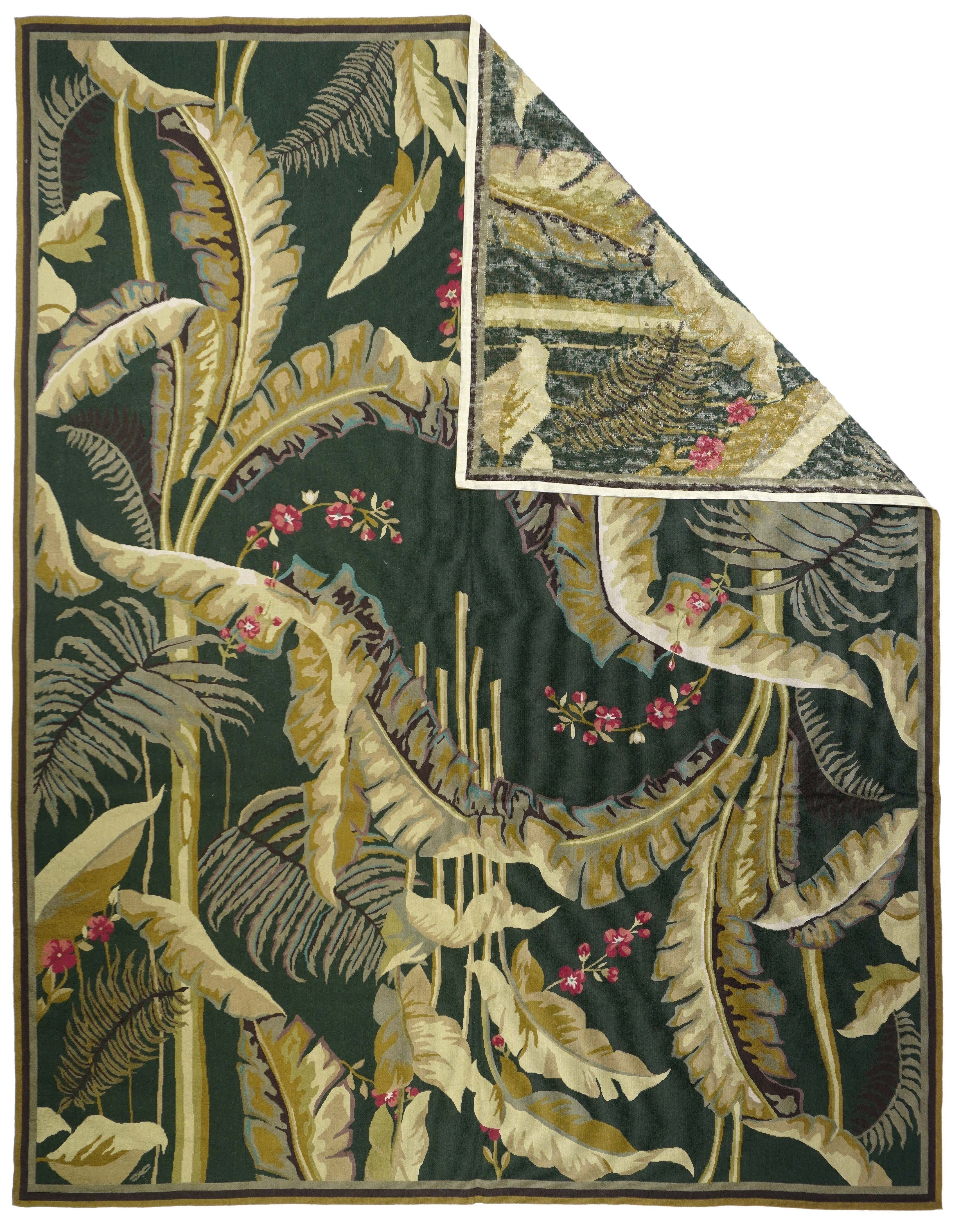 French Aubusson Design Rug 7'10'' x 10'0"