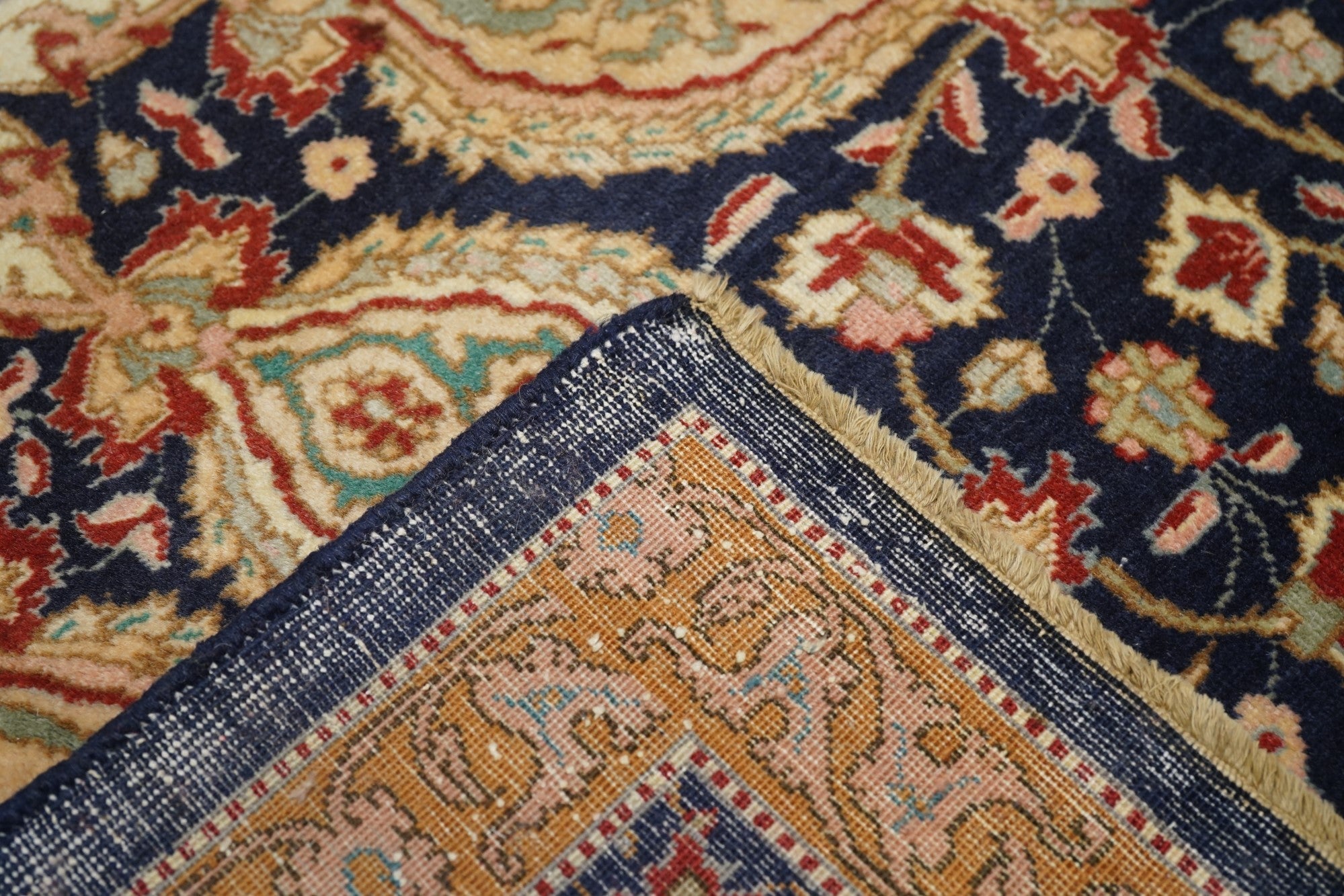 Fine Vintage  Tabriz Rug 6'7'' x 10'1''