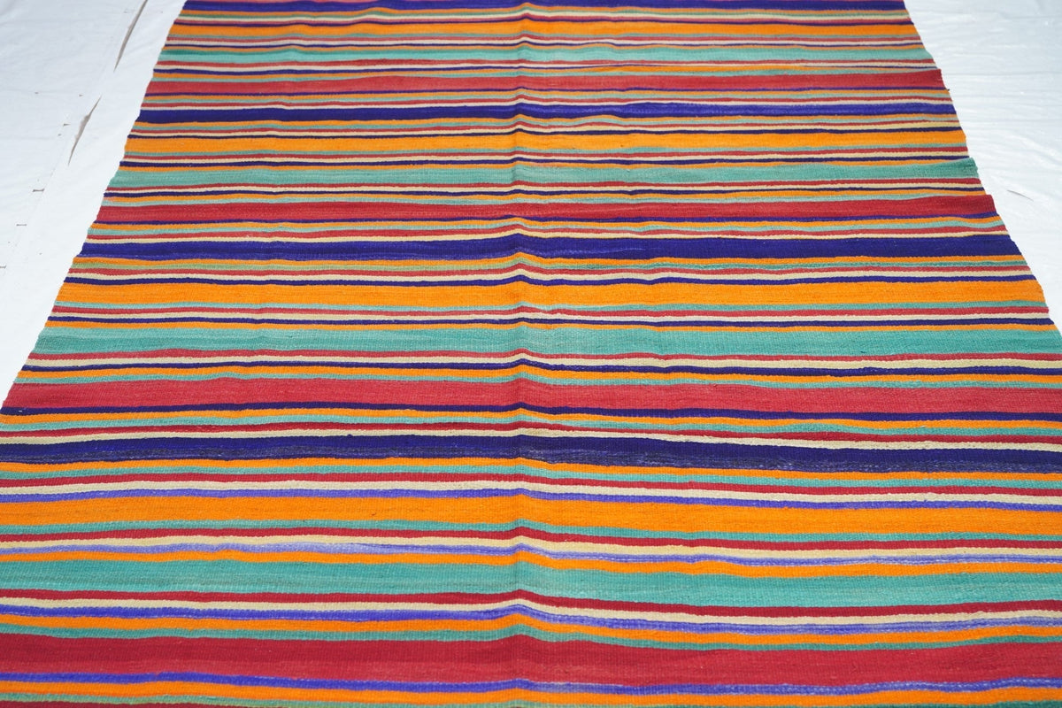 Vintage Kilim Rug 5'4'' x 8'0"