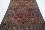 Antique  Isfahan Rug 4'4'' x 7'2''