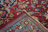 Antique  Isfahan Rug 4'4'' x 7'2''