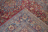 Antique  Isfahan Rug 4'4'' x 7'2''