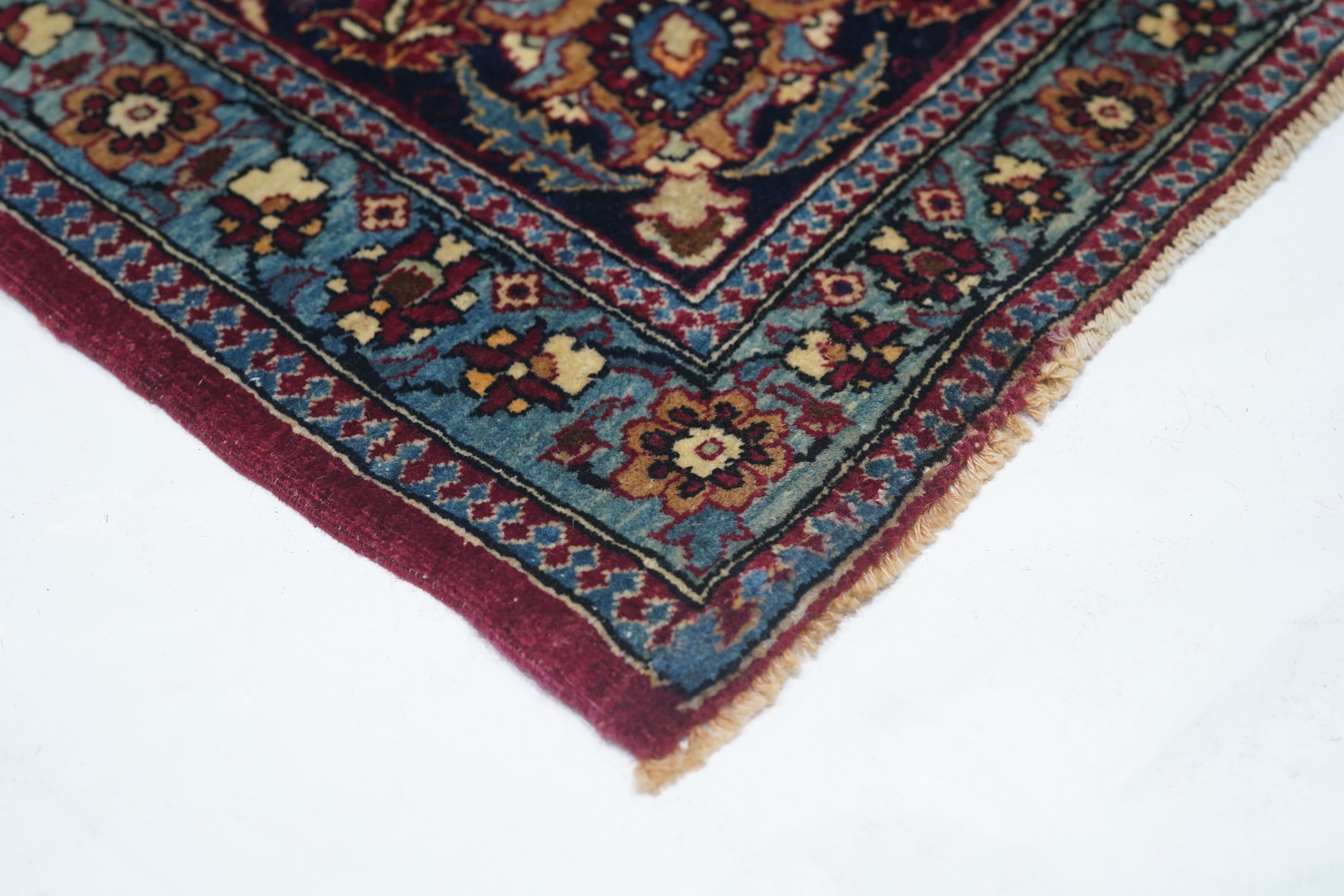 Antique  Isfahan Rug 4'4'' x 7'2''