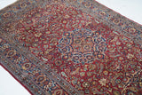 Antique  Isfahan Rug 4'4'' x 7'2''