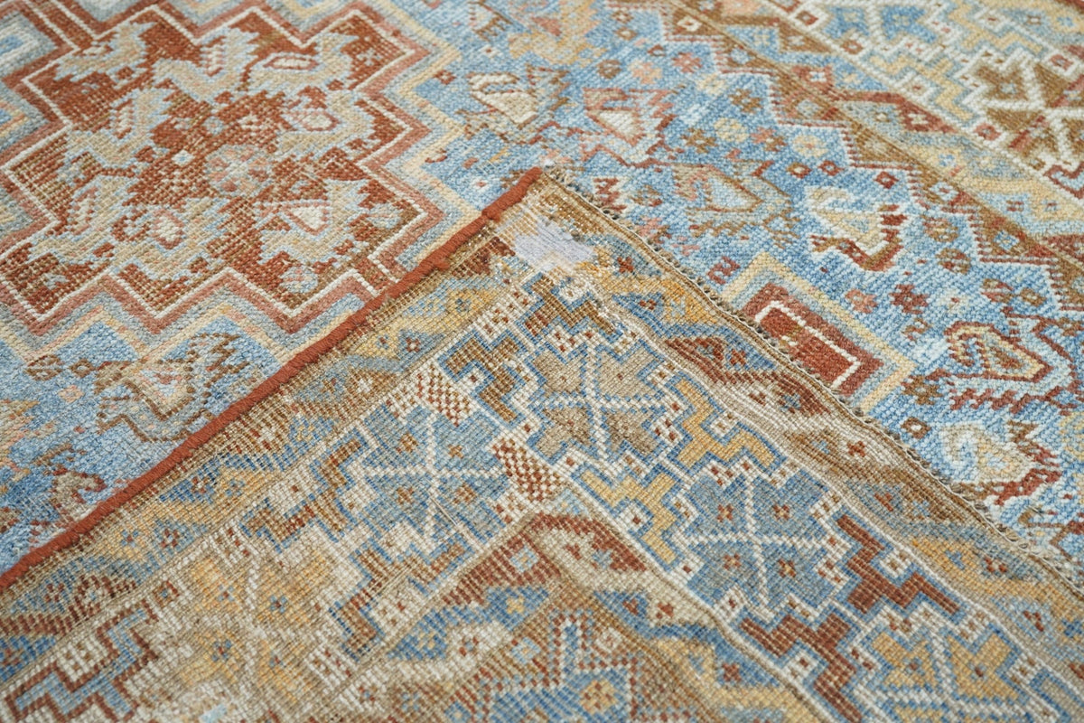 Antique  Shiraz Rug 3'1'' x 4'9''