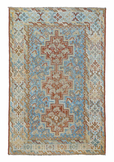 Antique  Shiraz Rug 3'1'' x 4'9''