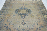 Antique Mohtasham Kashan Rug 6'11'' x 10'2''