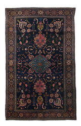 Antique Sarouk 4' x 6'8''