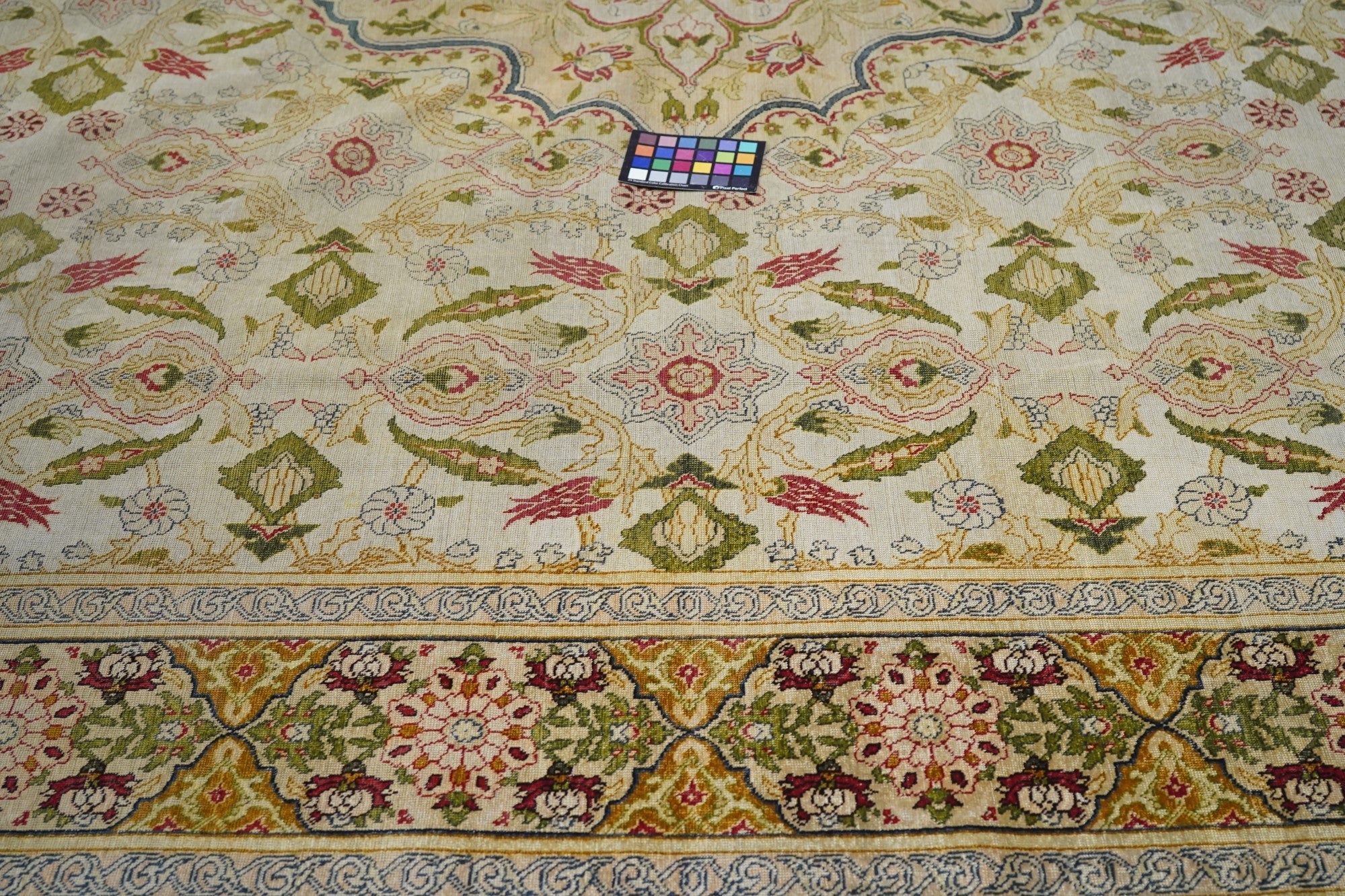 Antique Silk Sivas Rug 9'10'' x 14'0''
