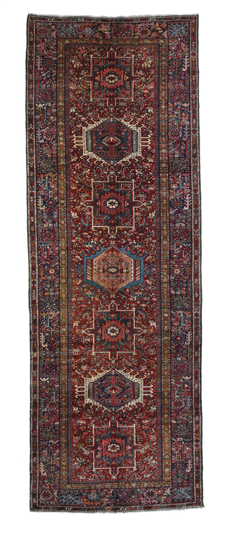 Vintage Karajeh Runner 4'8'' x 13'6''
