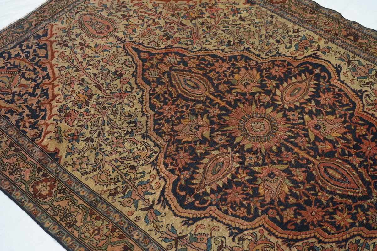 Antique Malayer Rug 4'7'' x 6'8''