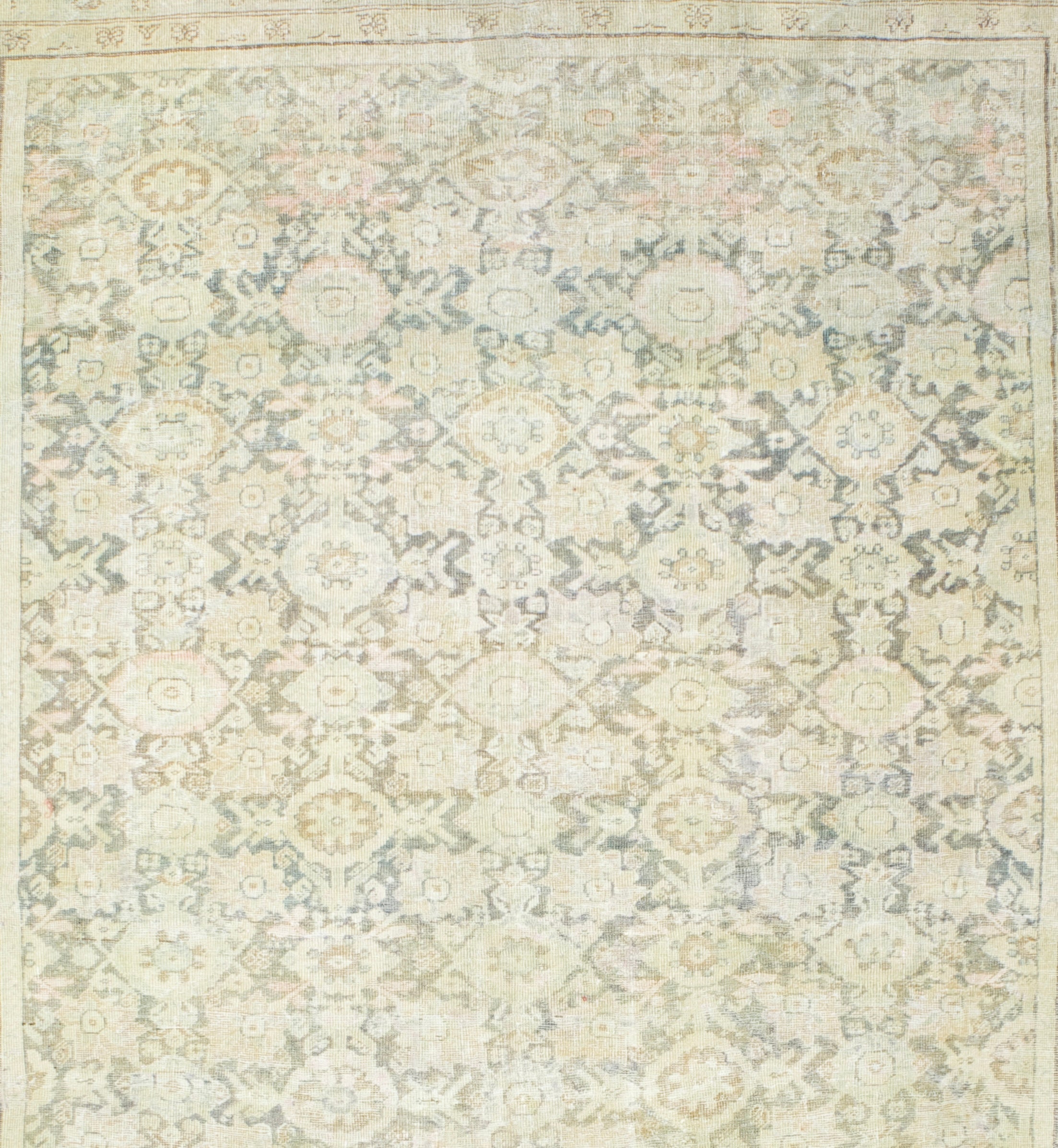 Antique  Sultanabad Mahal Rug 10' 5" x 14' 1''