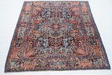 Antique Farahan Sarouk Rug 3'8'' x 4'10''