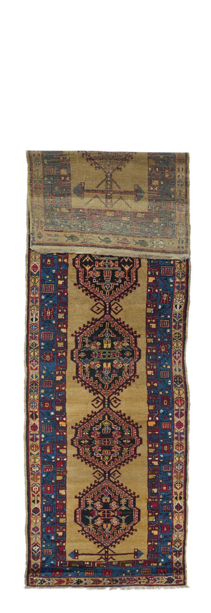 Antique Bakhshayesh Rug 3'6'' x 14'3''
