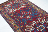 Antique Heriz Rug 3'8'' x 10'5''