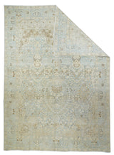 Vintage  Tabriz Rug 7'7'' x 11'0"