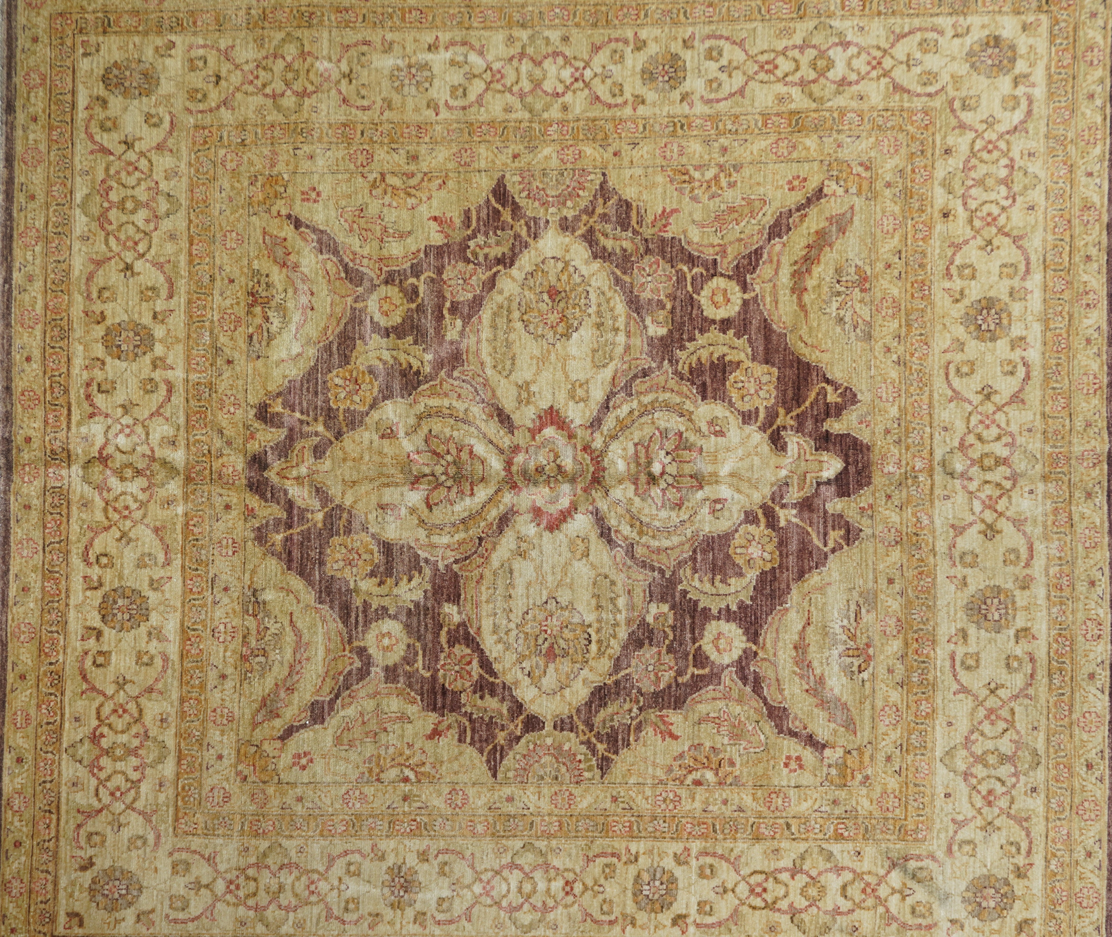 Peshawar Rug 6'6'' x 6'10''