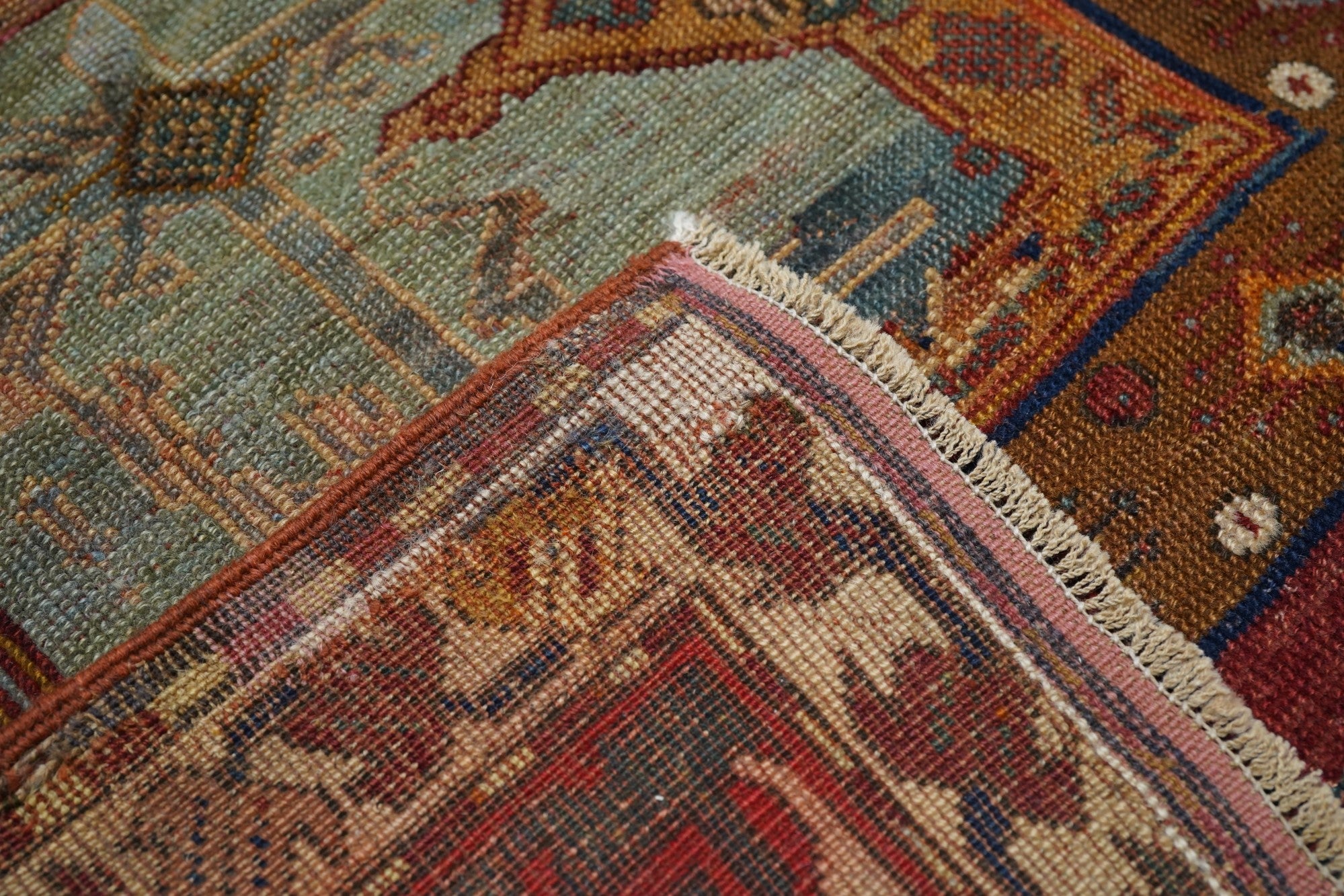 Antique Caucasian Kazak Rug 5'10'' x 13'8''
