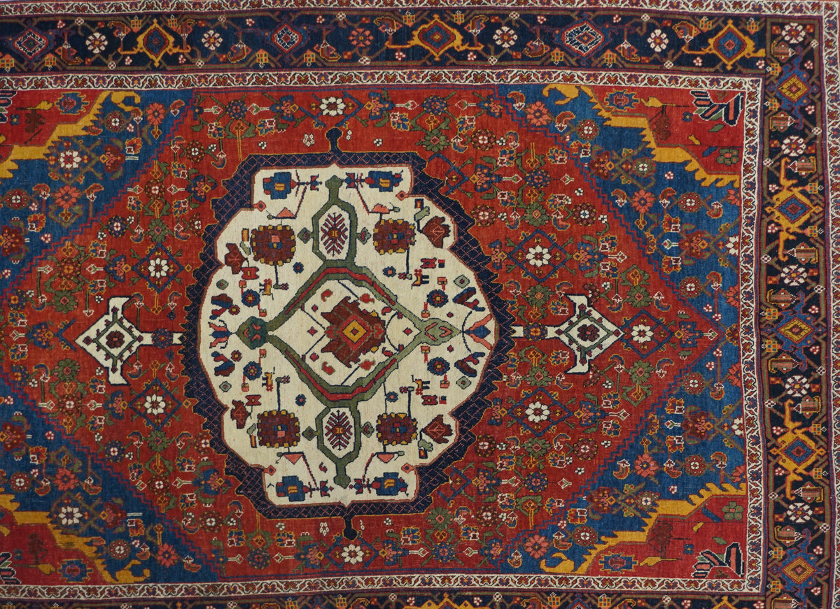 Antique Bidjar Rug 4'8'' x 6'9''