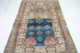 Antique Turkish Angora Rug 3'6'' x 6'7''