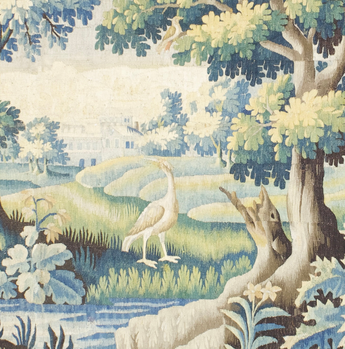 Fine Antique Tapestry, French 18th Century 8' 7" x 11' 4"