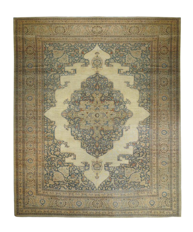 Antique Haji Jalili Tabriz Rug 10'1'' x 12'3''