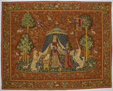 Fine Antique Belgium Chinoiserie Design Tapestry 8'9" x 11' 0"
